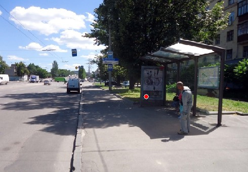 Сітілайт 1.2x1.8,  Московский пр., 112 (остановка)