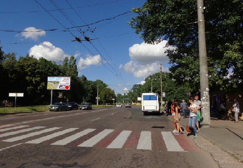 Щит 6x3,  Шевченко ул., райбольница, от центра