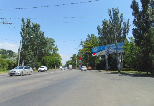 Щит 6x3,  Овидиопольская дорога - Центральний Аэропорт ул.