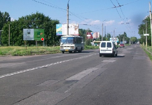 Щит 6x3,  Смелянское шоссе, из центра