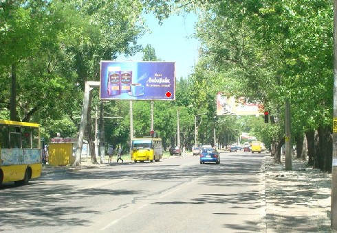 Щит 6x3,  Добровольского пр., 55 - 10-я Суворовская ул.