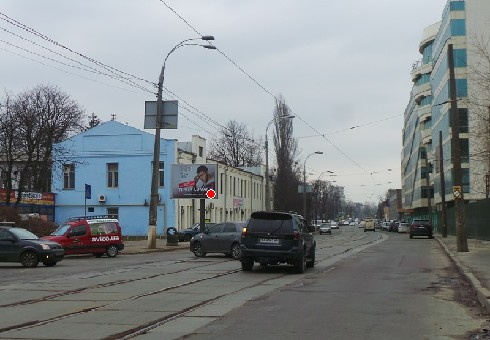 Беклайт 3.14x2.32,  Кириловская ул., 86 (Фрунзе ул.) - Нахимова ул. (BackLit)