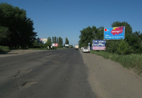 Щит 6x3,  Херсонское шоссе - выезд, 2