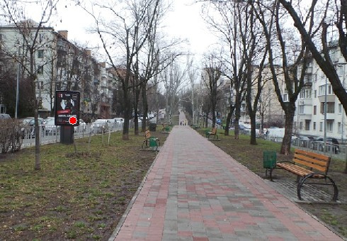 Сітілайт 1.2x1.8,  М. Приймаченко б-р., 1/27
