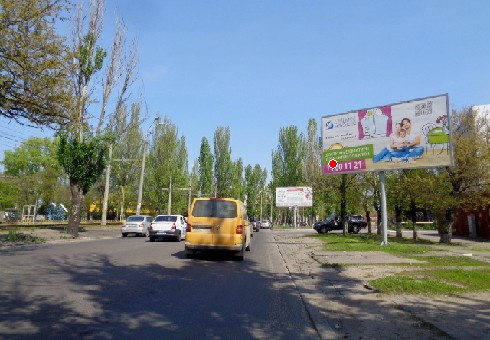 Щит 6x3,  Черноморского Козачества ул., 66А