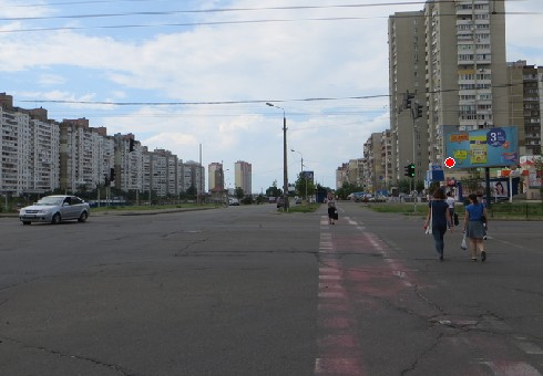Щит 6x3,  Цветаевой Марины ул., напротив дома 18_78