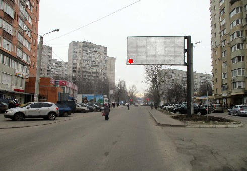 Щит 6x3,  Василия Стуса ул. - Гвардейцев Широнинцев ул., 29а