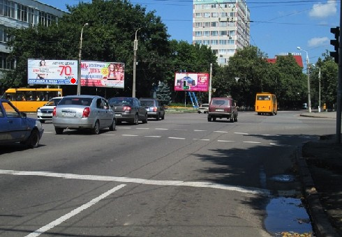 Щит 6x3,  Шевченко пр-т. - Леваневского ул.