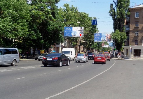 Щит 6x3,  Среднефонтанская ул., 34