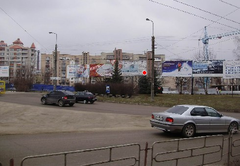 Щит 6x3,  Злуки пр. - Коновальца ул.