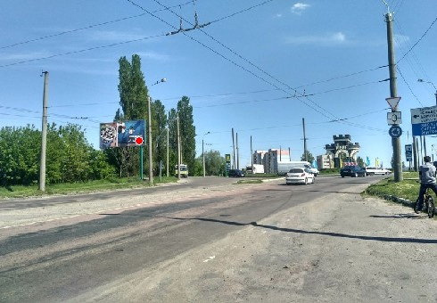 Щит 6x3,  Соборная ул., въезд в Ровно