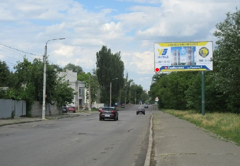 Щит 6x3,  Белицкая ул., 700м до Вышгородской ул.