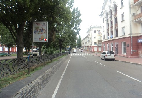 Сітілайт 1.2x1.8,  Мира пр., аллея, Кредитпромбанк