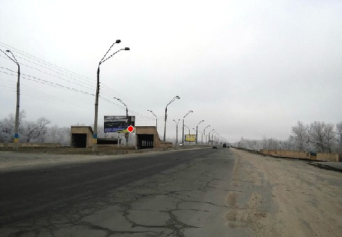 Щит 6x3,  Набережная ул., мост через Днепр