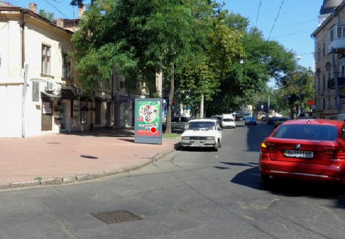 Сітілайт 1.2x1.8,  Соборная ул., 14 - Спиридоновская ул., 2