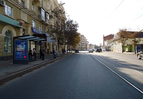 Сітілайт 1.2x1.8,  Московский пр., 40 (остановка)