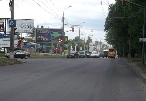 Щит 6x3,  Белопольское шоссе ул. - Черниговская ул.