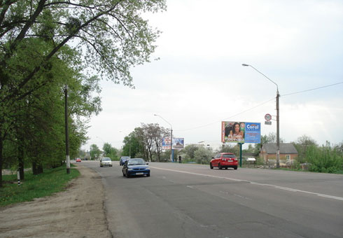 Щит 6x3,  Киевское шоссе, 117