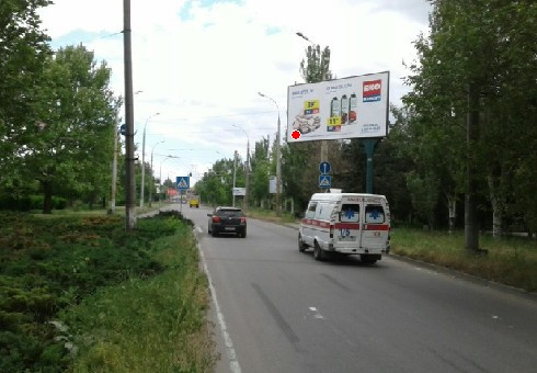 Щит 6x3,  Николаевское шоссе, въезд