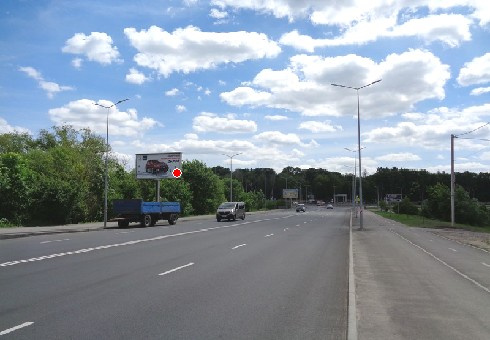 Щит 6x3,  Юности пр., возле озера