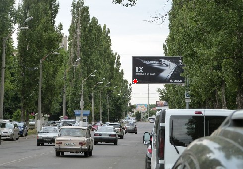 Щит 6x3,  Ивана и Юрия Лип ул. - Академика Филатова ул., 54