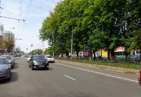 Сітілайт 1.2x1.8,  Пирогова ул. [№21] (сквер)