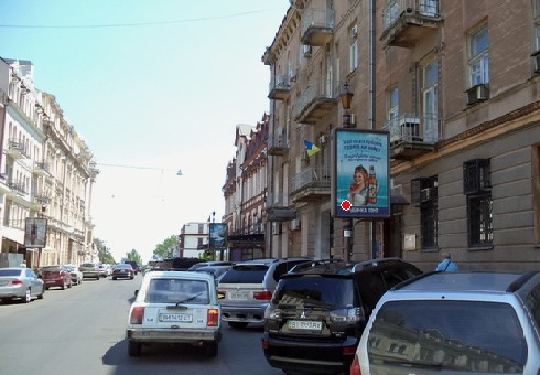 Сітілайт 1.2x1.8,  Ланжероновская ул., 15