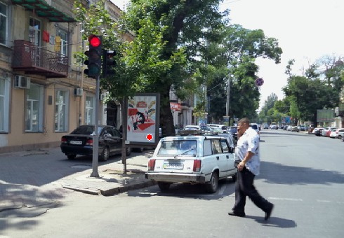 Сітілайт 1.2x1.8,  Б. Арнаутская ул., 41 - Ришельевская ул.