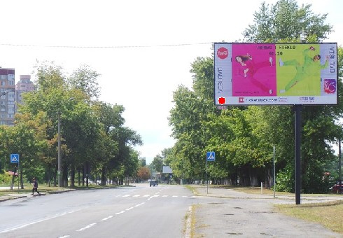 Щит 6x3,  Бальзака ул. (Каштановая ул.)