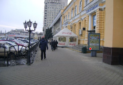 Сітілайт 1.2x1.8,  Привокзальная пл.