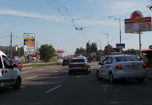 Беклайт 4x8,  Кольцевая дорога ул. (на разделителе)