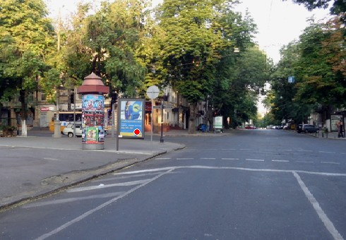 Сітілайт 1.2x1.8,  Жуковского ул., 25 - Екатерининская ул.