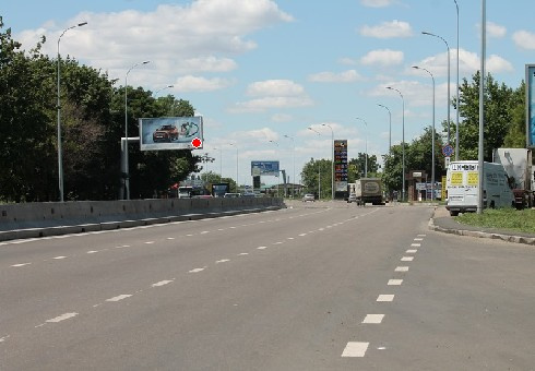 Щит 6x3,  Киевское шоссе, 100м. до ул. Химической