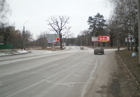 Щит 6x3,  Лесная просека ул. - Золотоношское шоссе