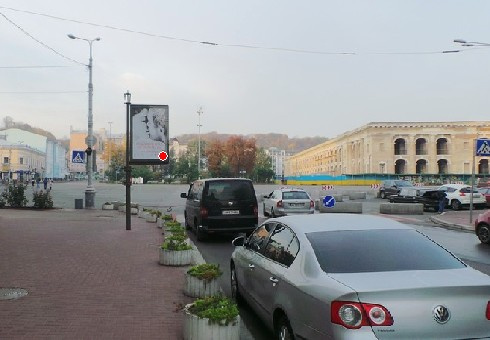 Сітілайт 1.2x1.8,  Контрактовая пл., 2