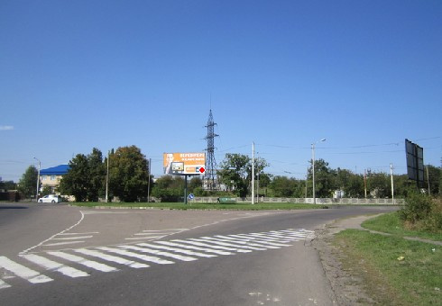 Щит 6x3,  Львовская ул. - Окружная ул., кольцо по ул. Окружной